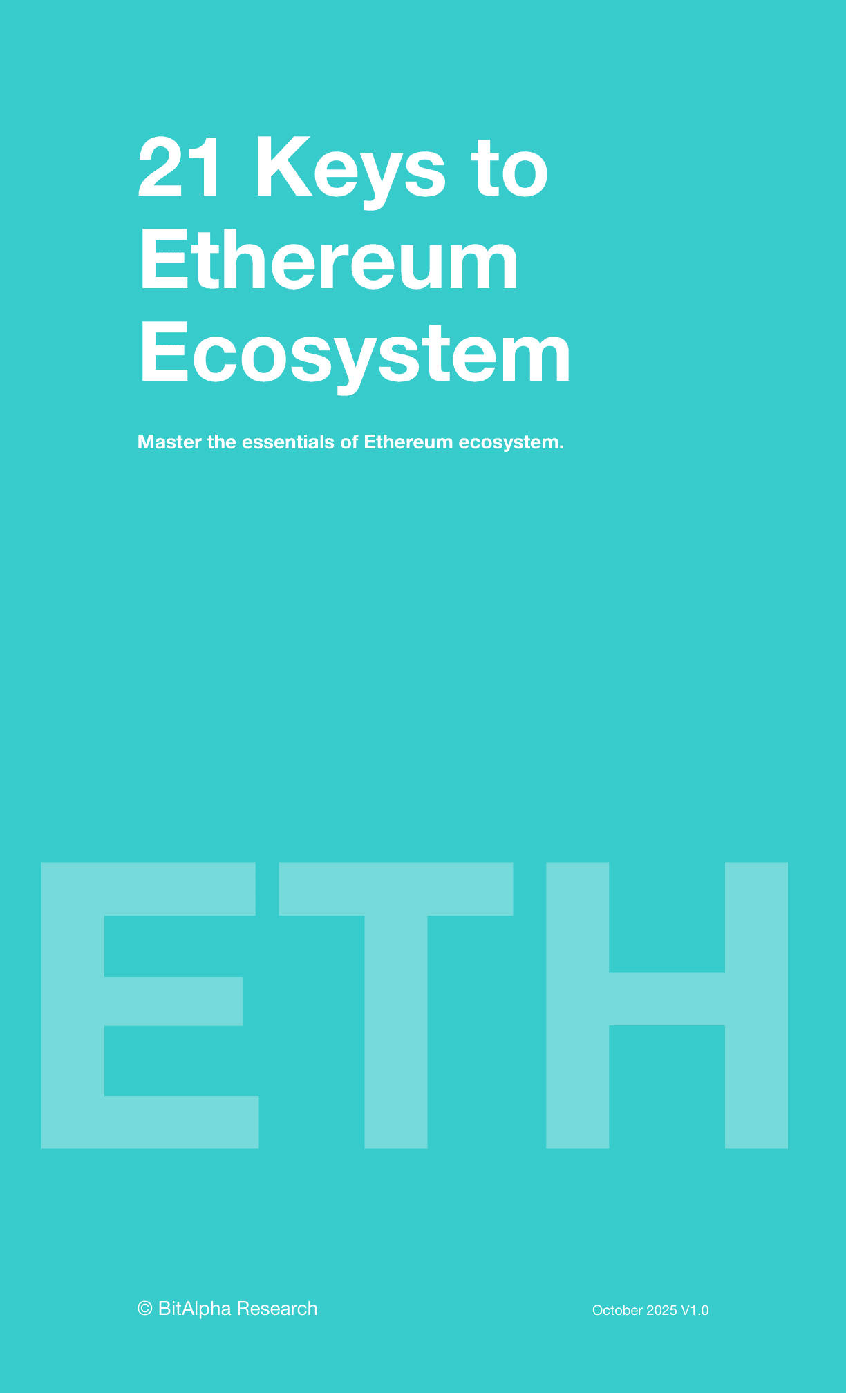 21 Keys to Ethereum Ecosystem cover
